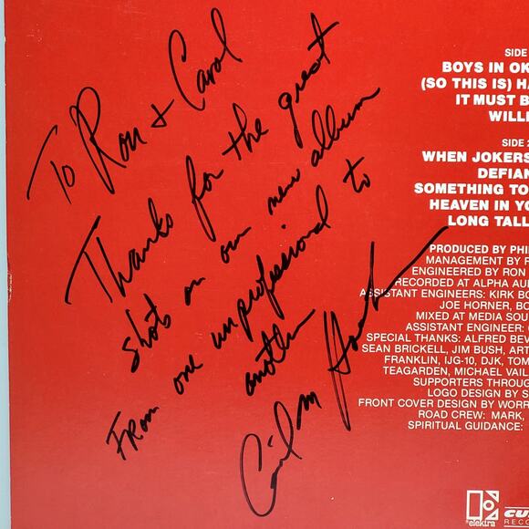 Vtg Elektra Snuff 60149-A Vinyl Record Signed Cecil Hooker 1982 Asylum Records - Picture 8 of 11